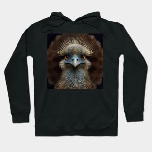 Ostrich Spirit, Beautiful Wildlife Hoodie